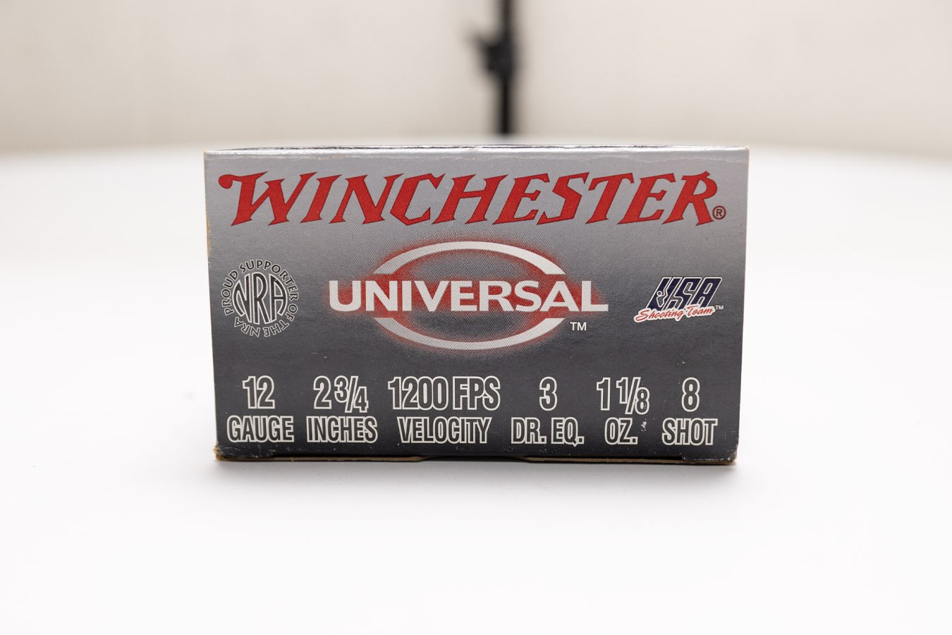 WINCHESTER AMMO 12 Gauge 2-3/4 Inch 1-1/8 oz 8-Shot Police Trade Ammo 25/Box